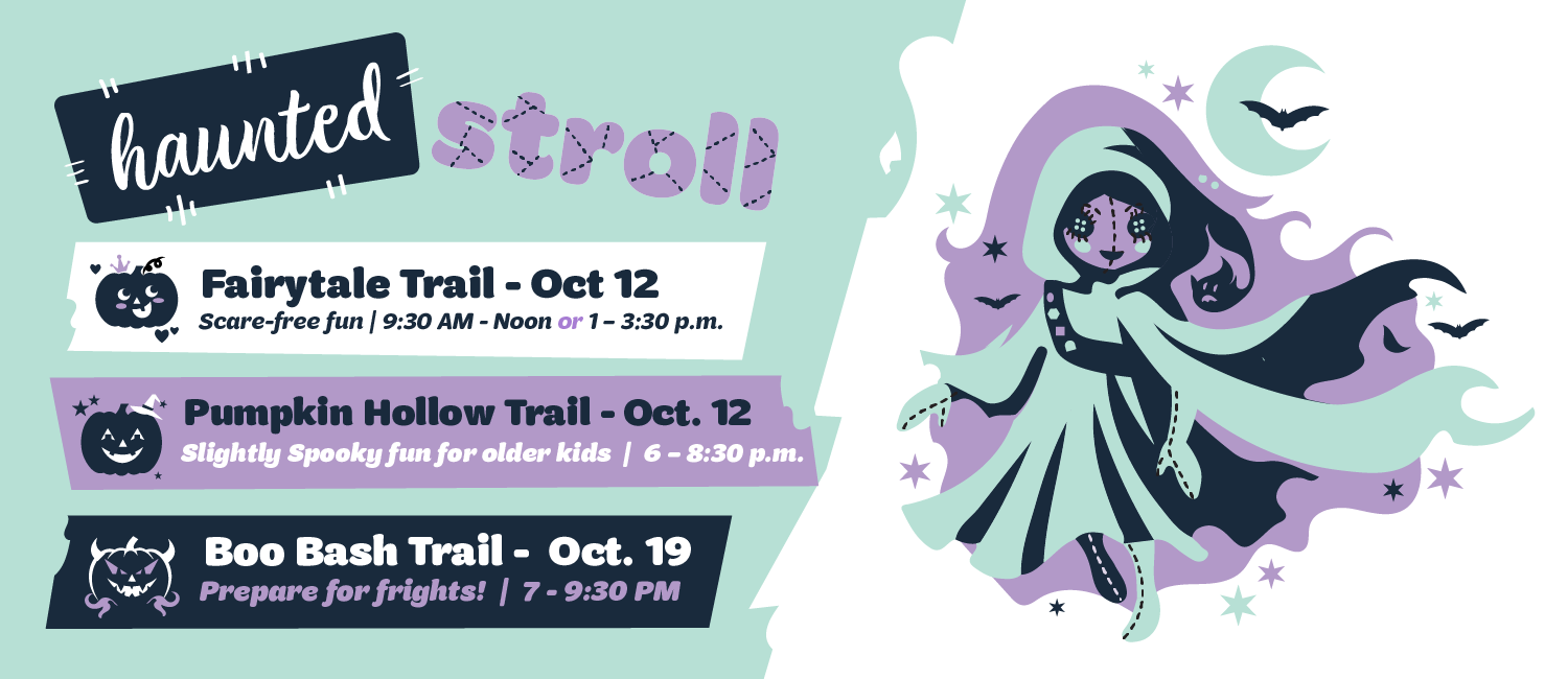 Haunted Stroll Spooky Ghost Girl