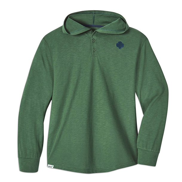 Henley Hoodie T-Shirt