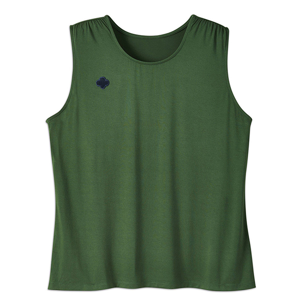 Sleeveless Scoop Neck